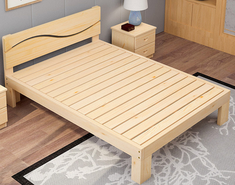 Nirvana Wooden Bed Base Frame - Double
