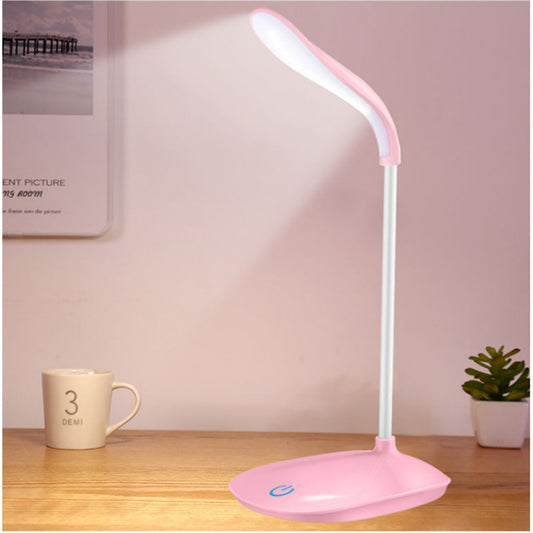 LED Eye-Protecting Flexi Light Desk Lamp (Pink)
